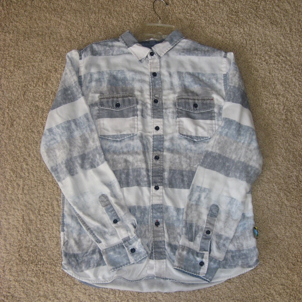 Mens long sleeve Modern Amusement shirt